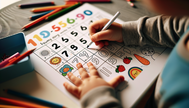 Free Printable Number Tracing Worksheets 1-20