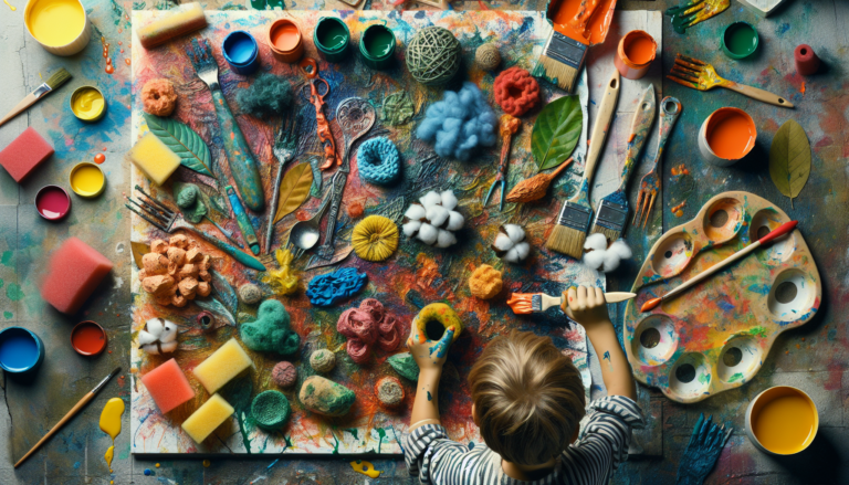 Painting Without Brushes: 25 Creative Painting Tools for Kids