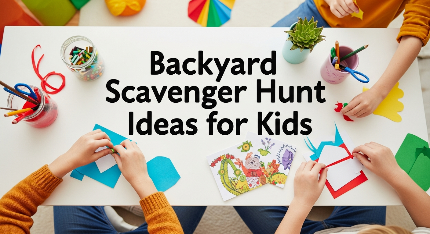 Backyard Scavenger Hunt Ideas for Kids