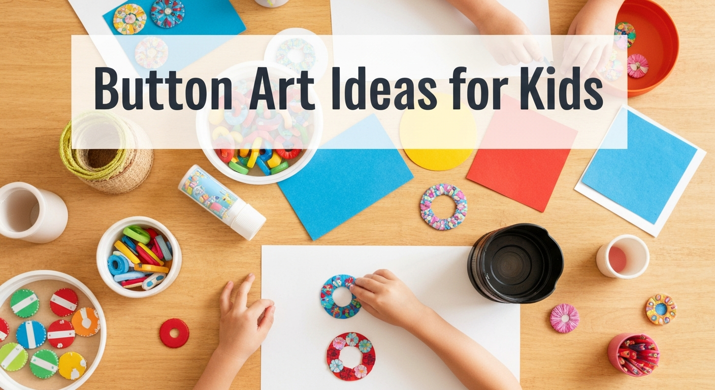 Button Art Ideas for Kids
