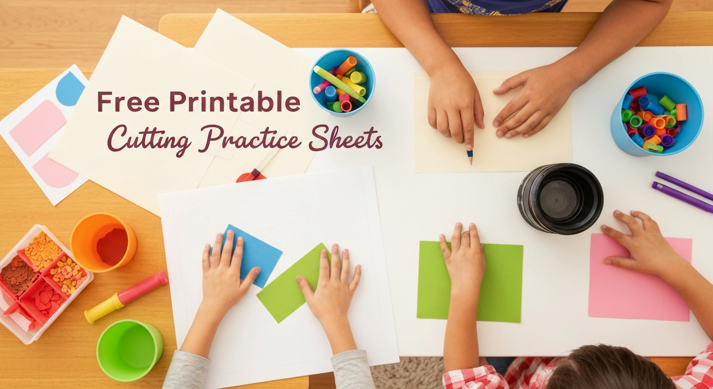 Free Printable Cutting Practice Sheets
