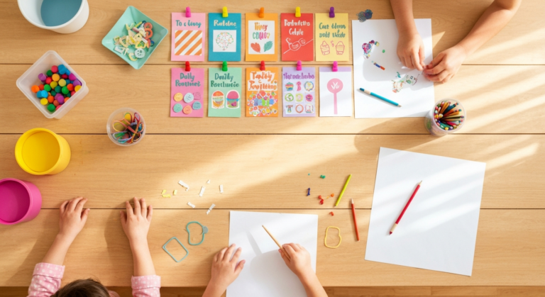 Free Printable Daily Routine Chart for Kids