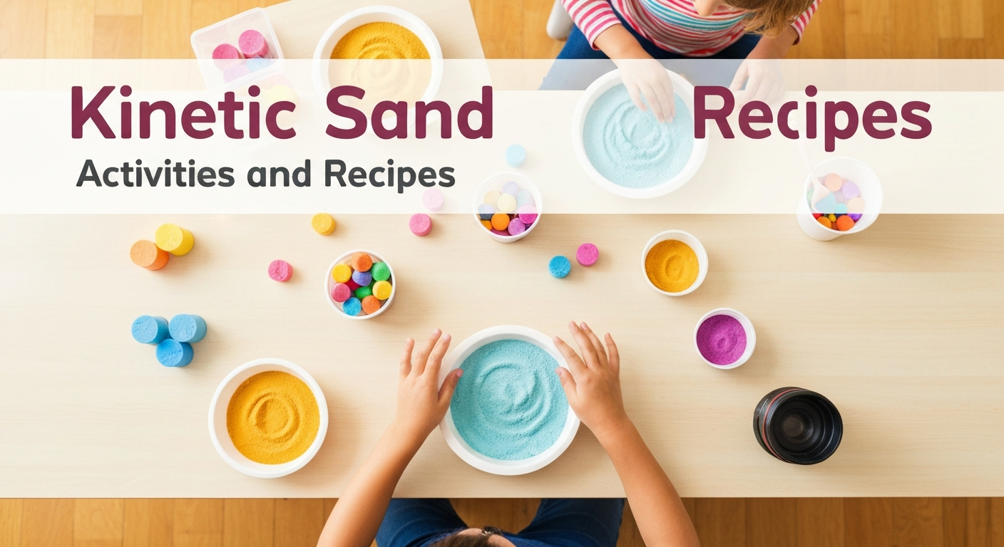 Kinetic Sand Activities and Recipes
