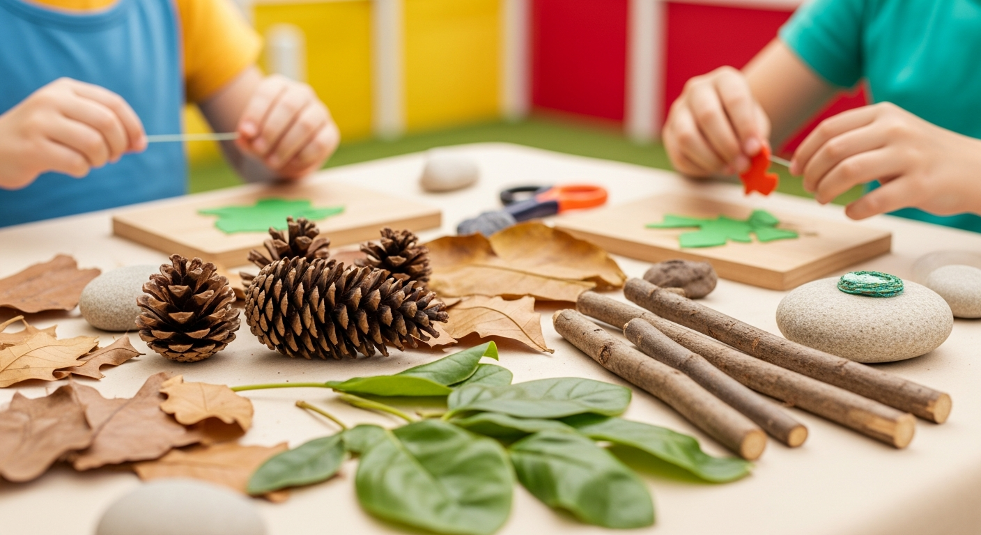 25 Nature Crafts for Kids Using Backyard Finds
