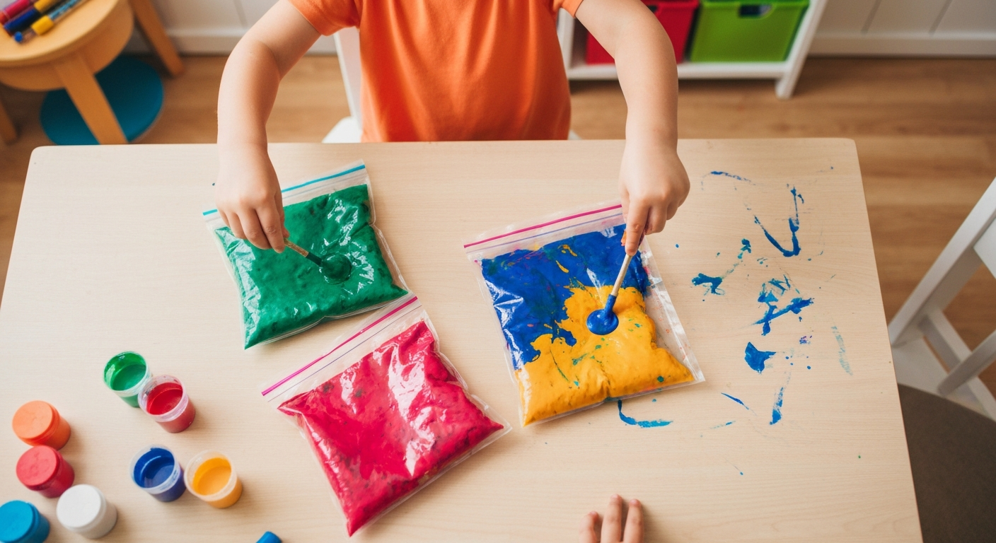 Painting Without Brushes: 25 Creative Painting Tools for Kids