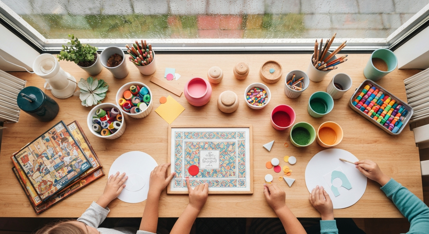Rainy Day Activities for Kids: 30 Screen-Free Ideas