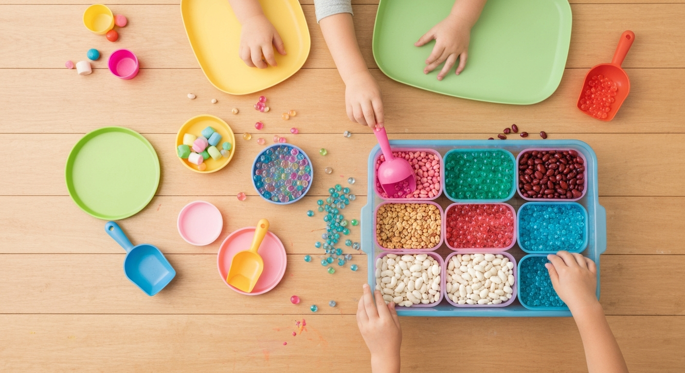 Sensory Play for Kids Who Don't Like Mess