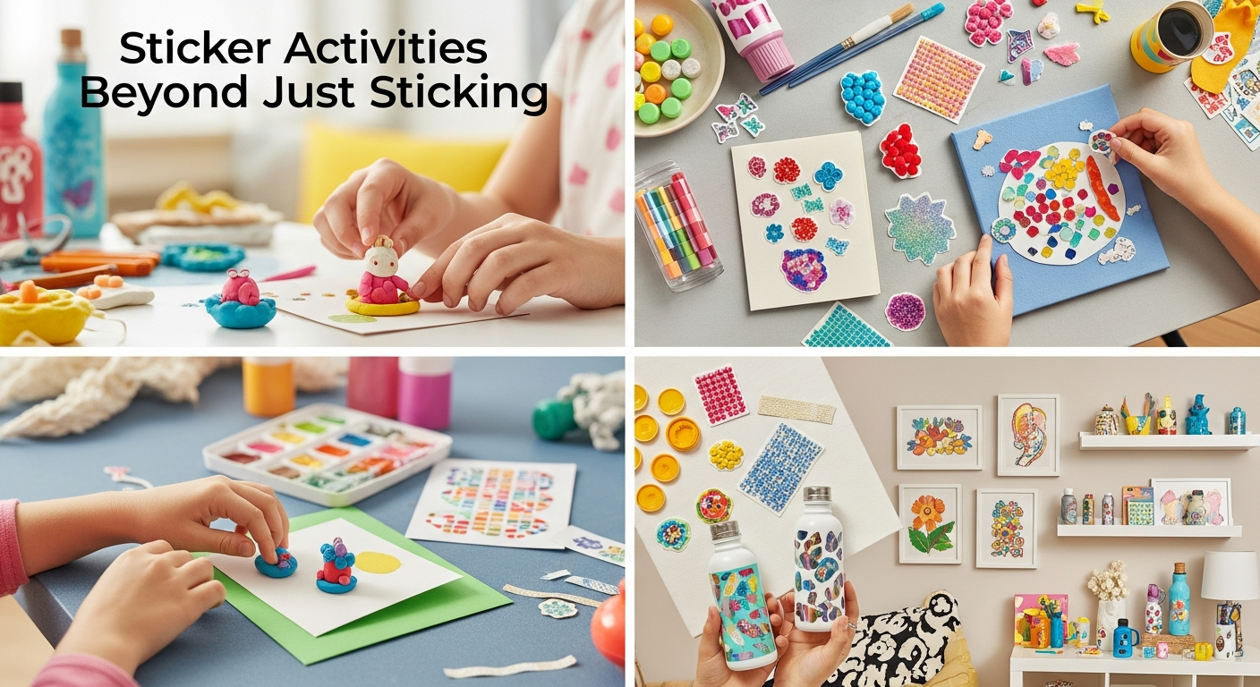 Sticker Activities Beyond Just Sticking