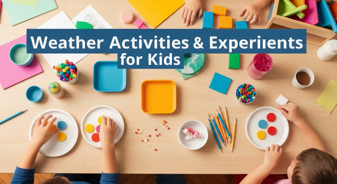Weather Activities and Experiments for Kids