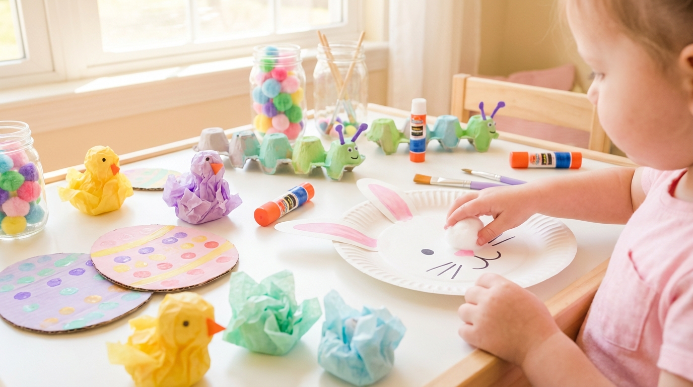 Easter Crafts for Toddlers and Preschoolers: Easy Spring Projects They Can Actually Do