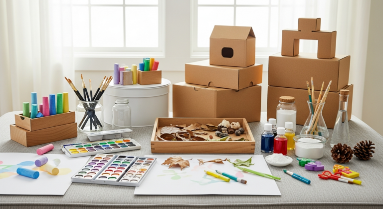 Spring Break Activity Countdown: 5 Days of Screen-Free Projects for Kids at Home