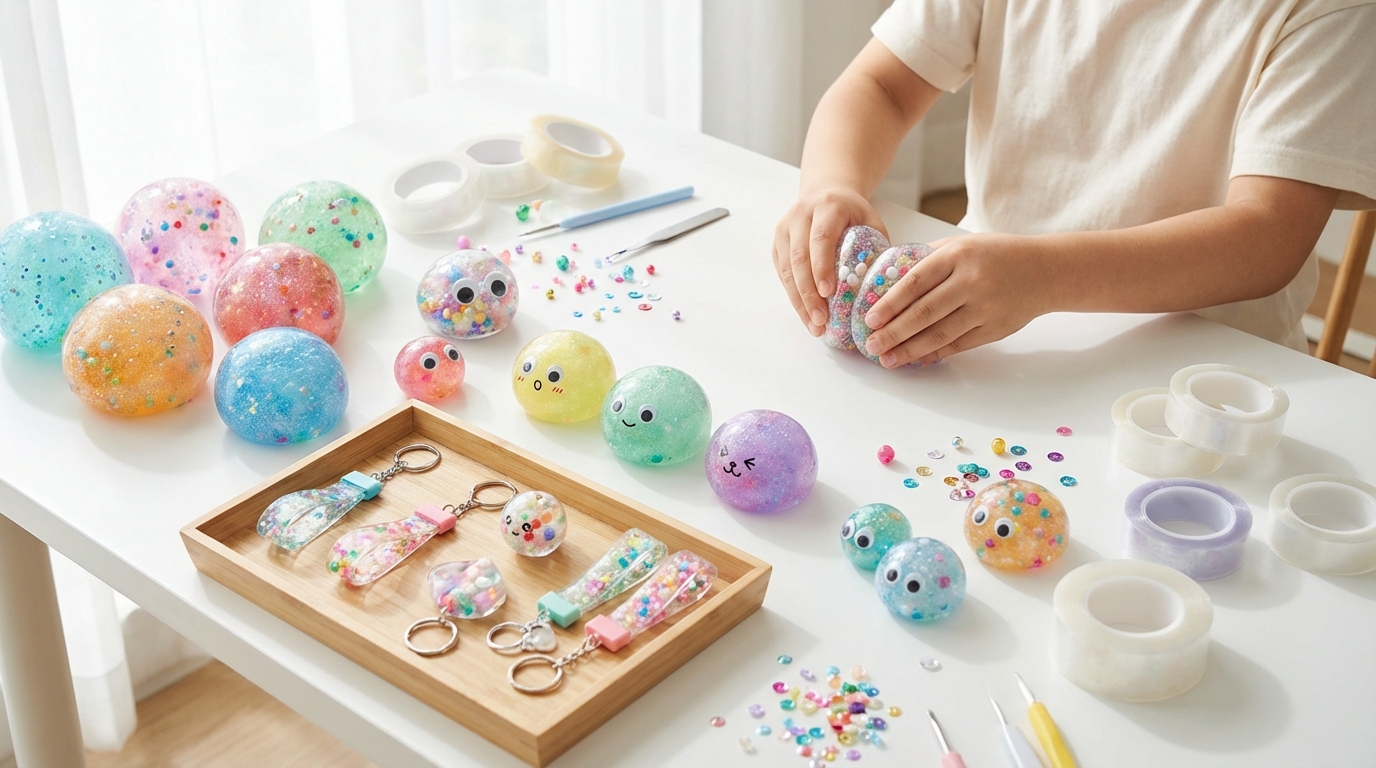 Nano Tape Crafts for Kids: How to Make Squishies, Bubble Pets, and Bag Charms