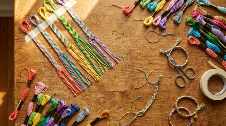 DIY Friendship Bracelets for Kids: Easy Patterns and Techniques for Beginners