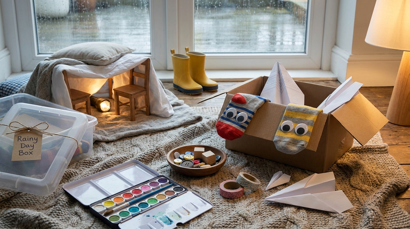 Rainy Day Indoor Activities for Kids: 20 Boredom-Busting Ideas for Any Age