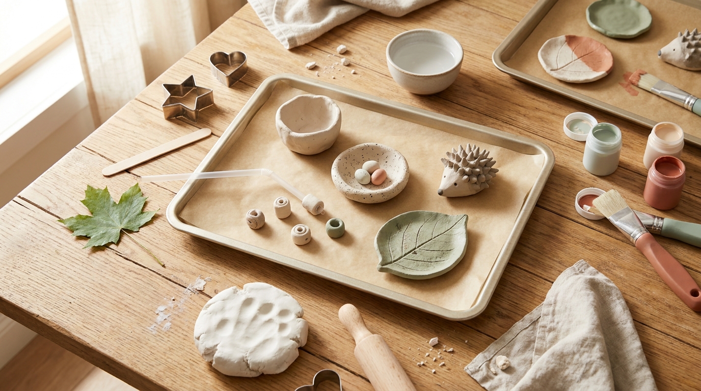 10 Air-Dry Clay Projects for Preschoolers (Beginner-Friendly)