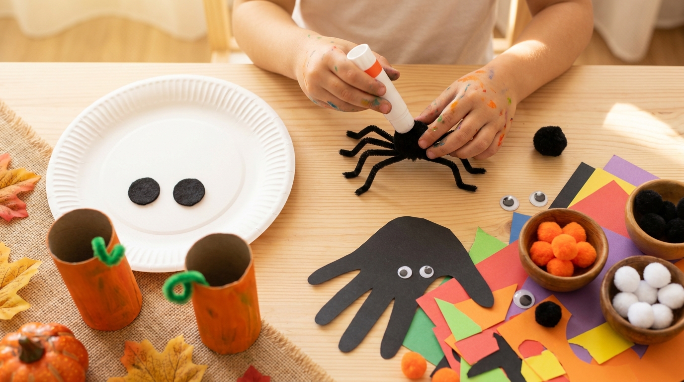 Halloween Crafts for Kids: 20 Non-Scary Projects for Preschoolers and Toddlers