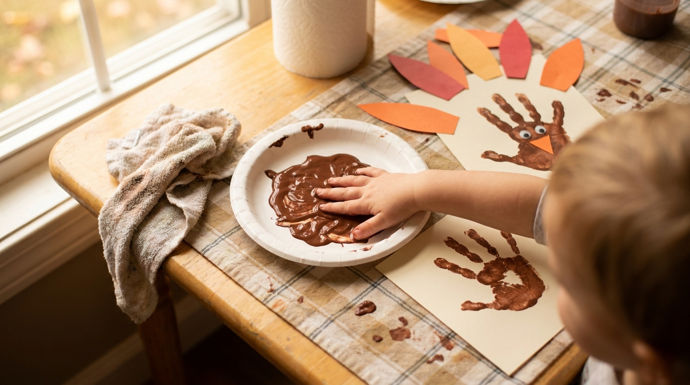 Handprint Turkey Craft for Toddlers: A Foolproof Guide