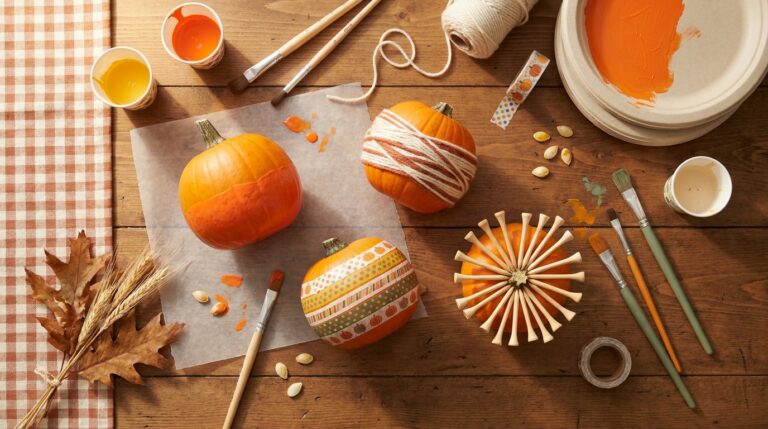 Pumpkin Crafts for Kids: 18 Fall Projects Using Real and Paper Pumpkins