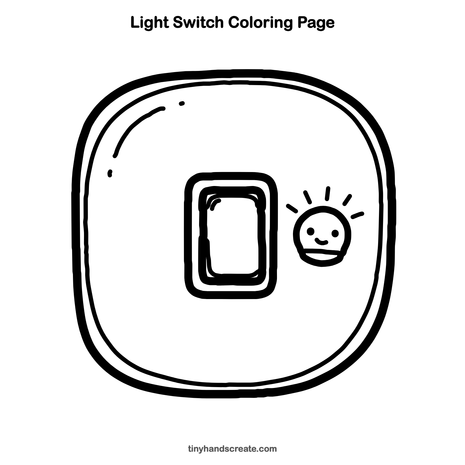 How to Draw a Light Switch: Easy Step by Step for Kids