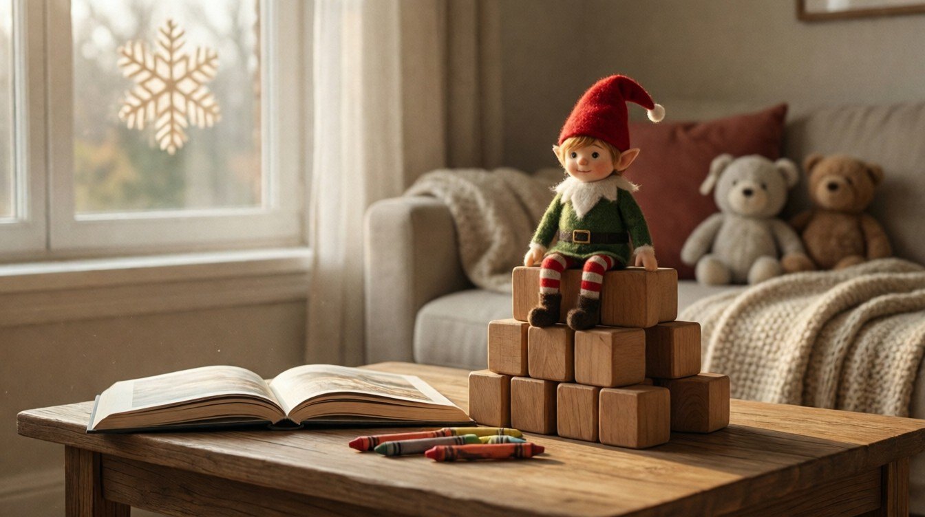 Elf on the Shelf Ideas for Toddlers: 24 Easy 5-Minute Setups