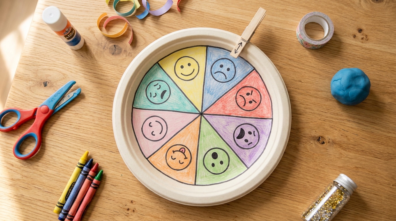 Free Printable Emotions Chart for Toddlers and Preschoolers