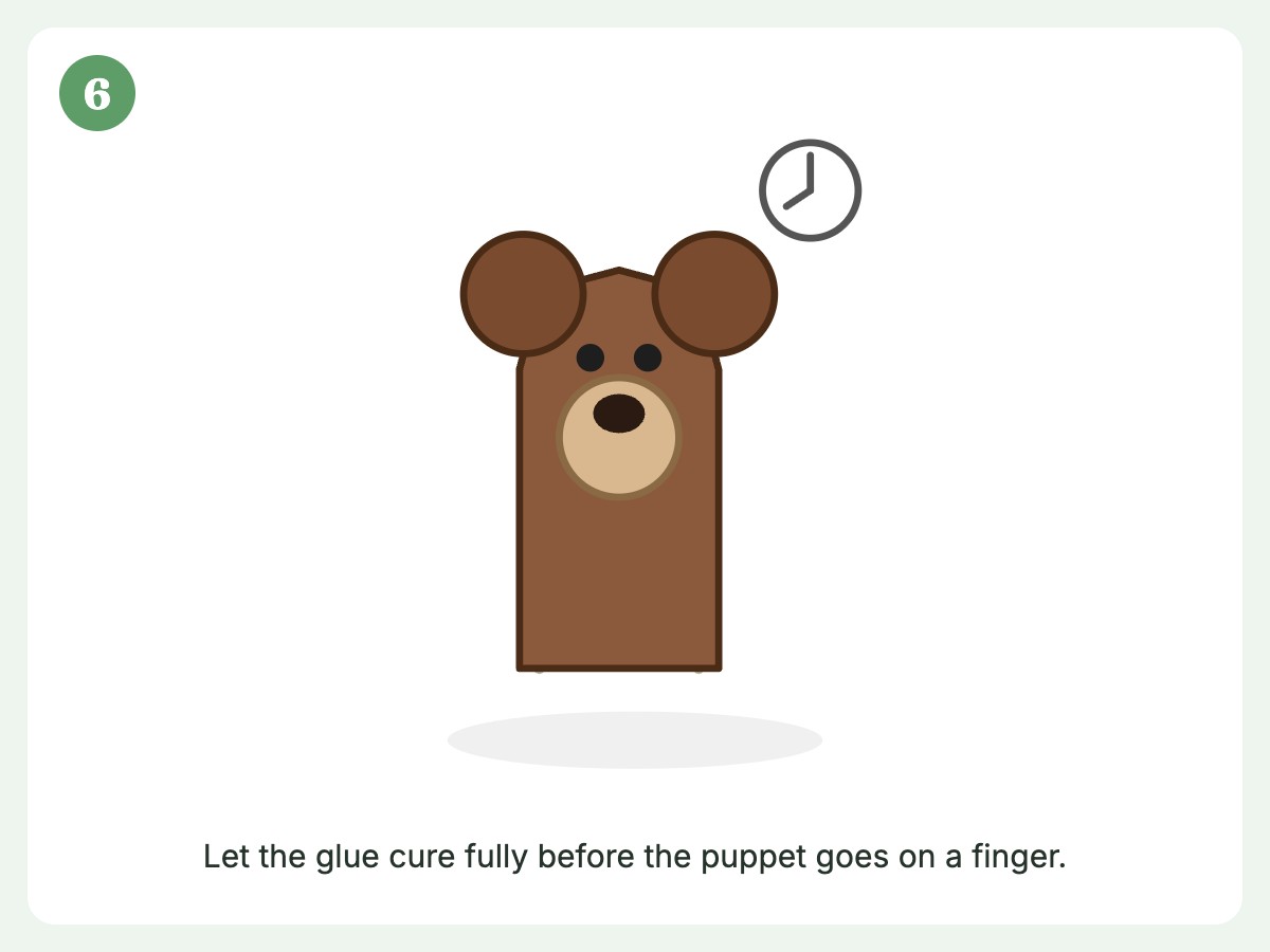 Step 6: Dry at least 1 hour, ideally overnight before toddler play