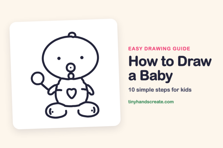How to Draw a Baby step by step
