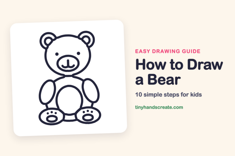 How to Draw a Bear step by step