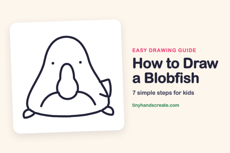 How to Draw a Blobfish