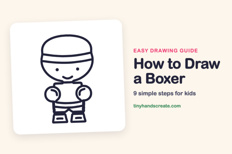 How to Draw a Boxer: easy drawing guide for kids