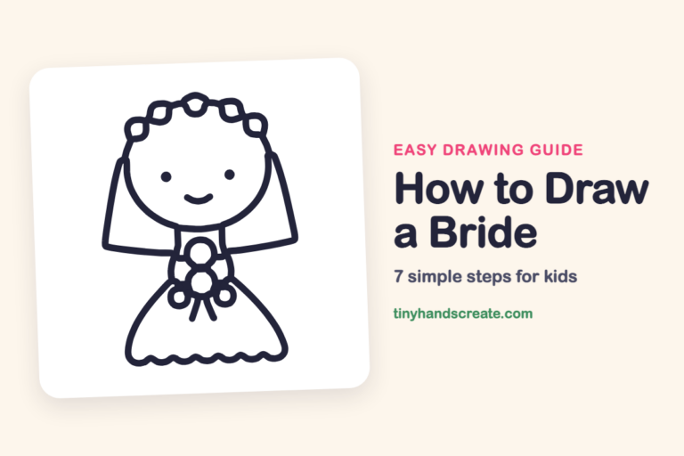 How to Draw a Bride step by step