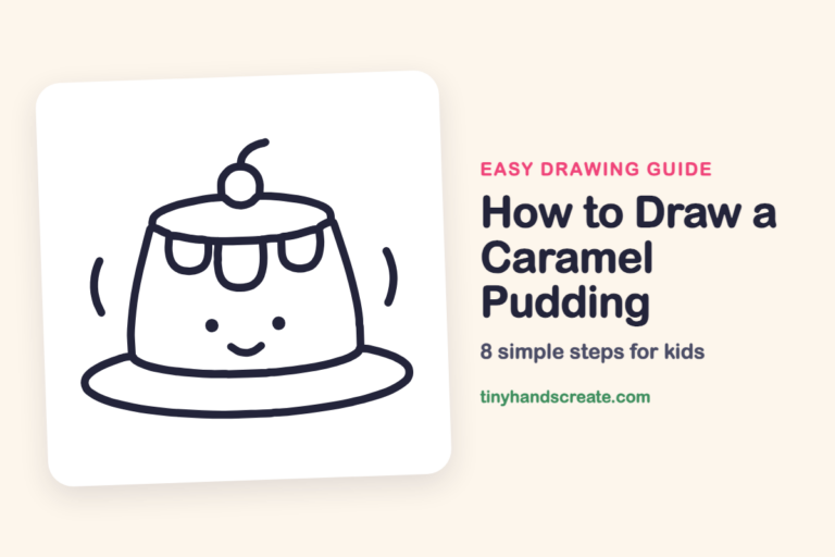 How to Draw a Caramel Pudding