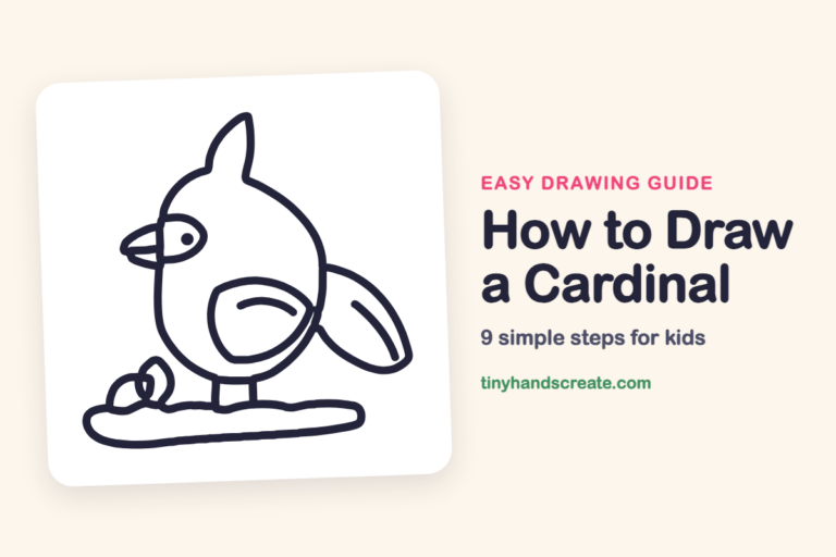 How to Draw a Cardinal step by step