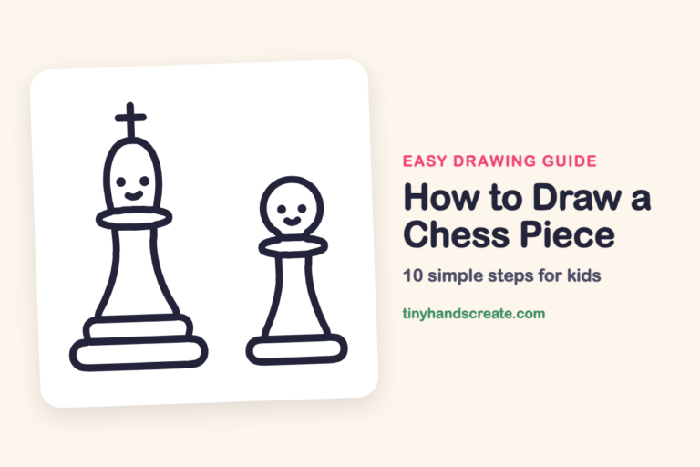 How to Draw a Chess Piece step by step
