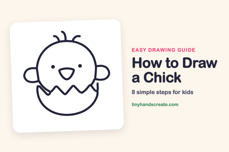 How to Draw a Chick step by step