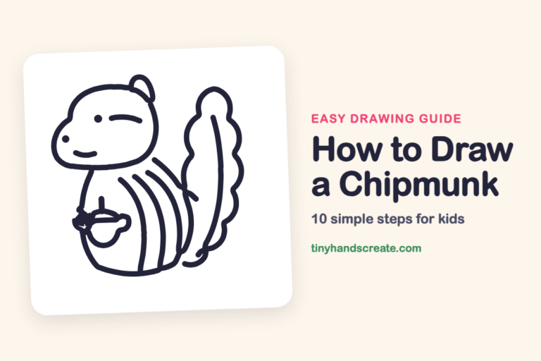 How to Draw a Chipmunk