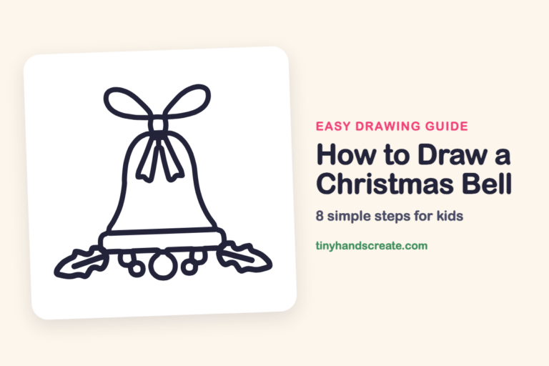 How to Draw a Christmas Bell step by step