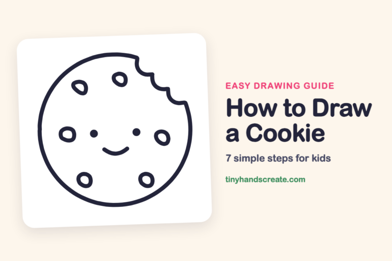 How to Draw a Cookie step by step