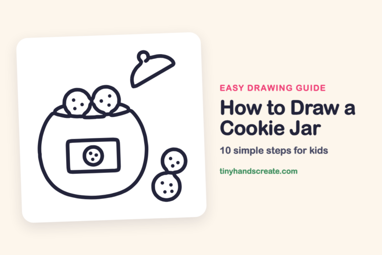 How to Draw a Cookie Jar step by step