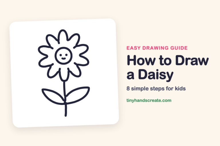 How to Draw a Daisy step by step