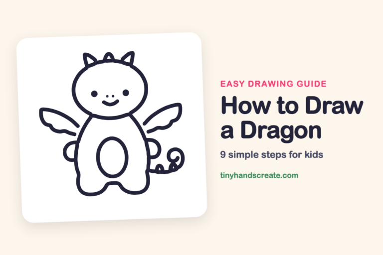 How to Draw a Dragon step by step