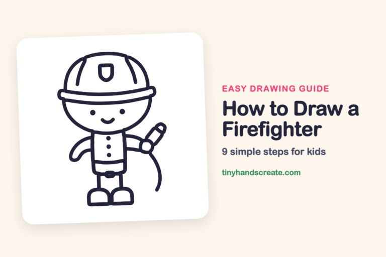 How to Draw a Firefighter step by step