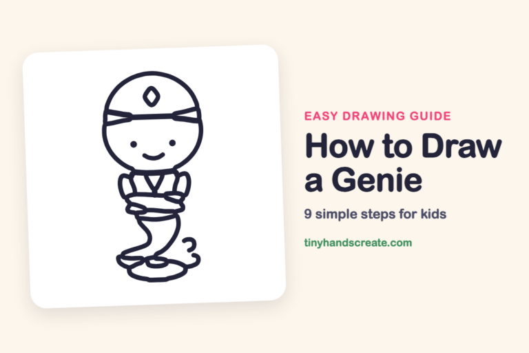 How to Draw a Genie step by step