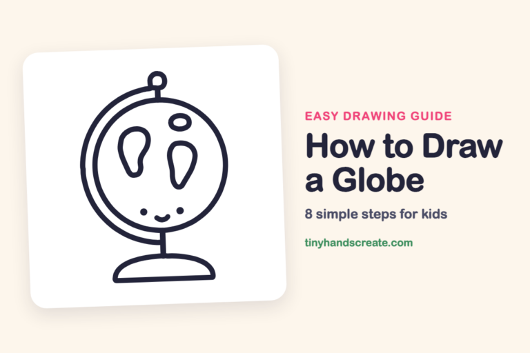 How to Draw a Globe step by step