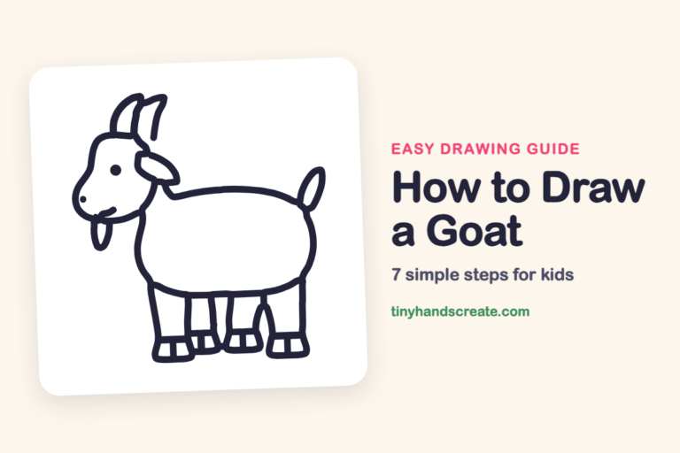 How to Draw a Goat step by step
