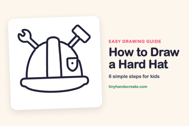 How to Draw a Hard Hat step by step