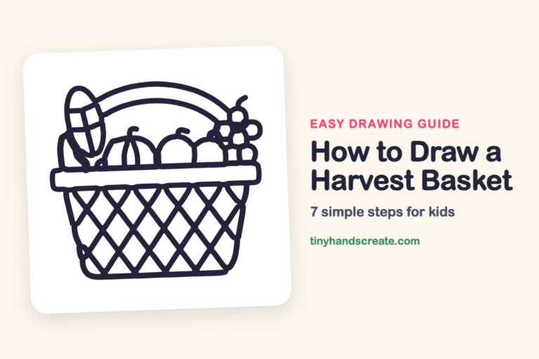 How to Draw a Harvest Basket