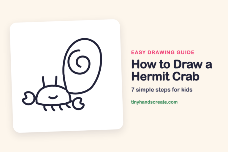How to Draw a Hermit Crab