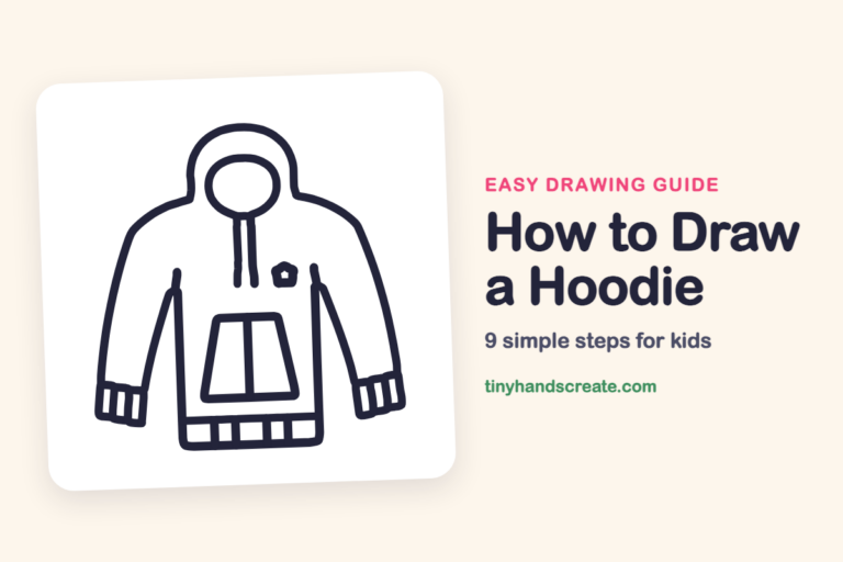 How to Draw a Hoodie: easy drawing guide for kids