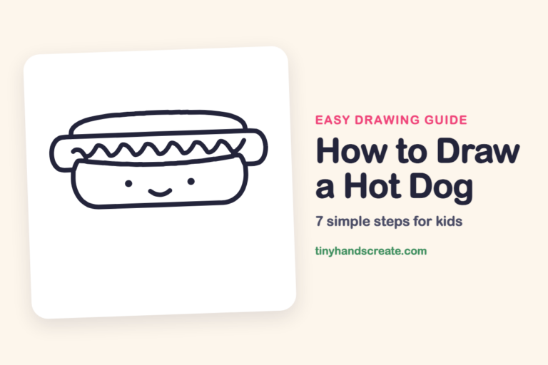 How to Draw a Hot Dog